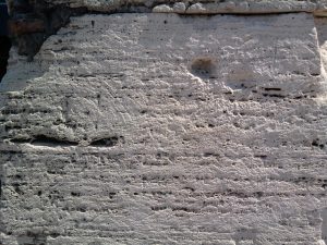 Travertine in the Colosseum